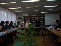 Обмен опытом на межрайонном семинаре в Сафоновской центральной библиотеке
