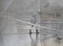 Половодье на реке Жереспея, Сыр-Липки, 1965
